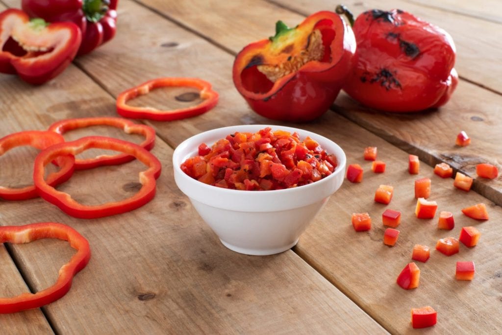 roasted red bell pepper