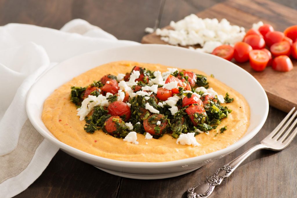 creamy-harissa-polenta-with-garlicky-kale-and-feta-cheese_compressed