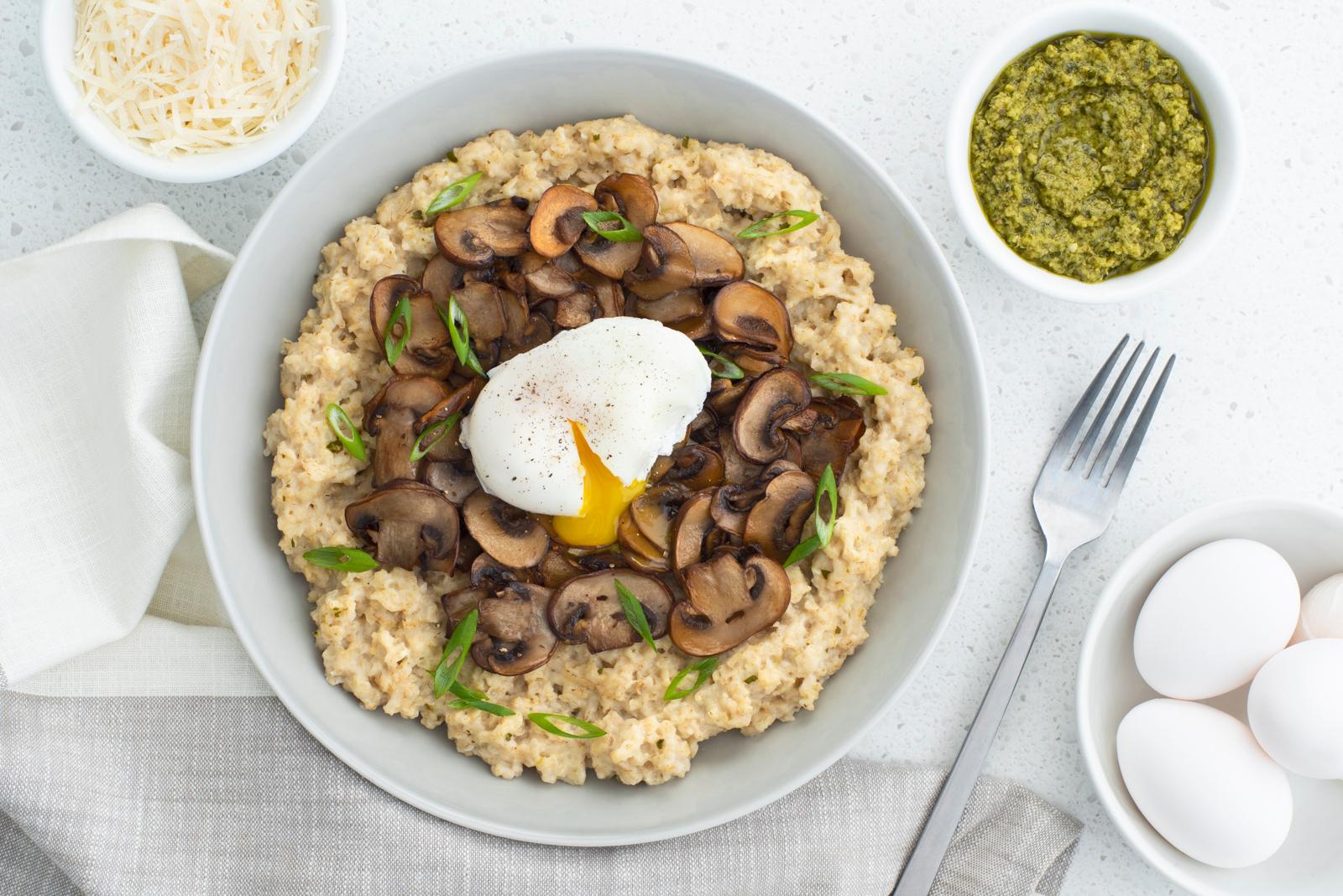 garlicky-schug-oats-with-roasted-mushrooms-and-poached-eggs_compressed
