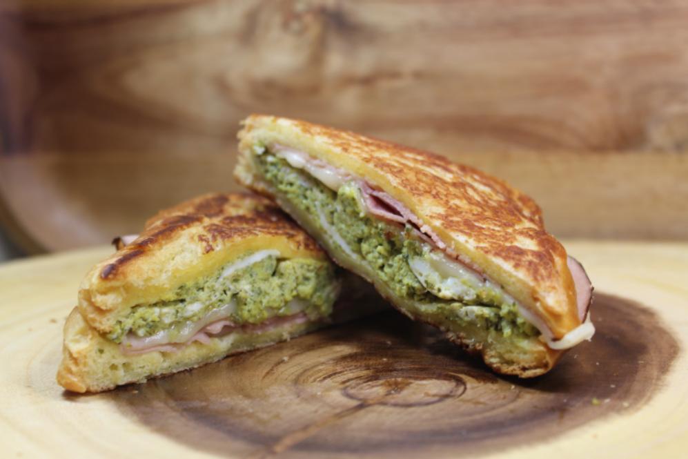 green-harissa-eggs-and-ham-grilled-cheese-breakfast-sandwich_compressed