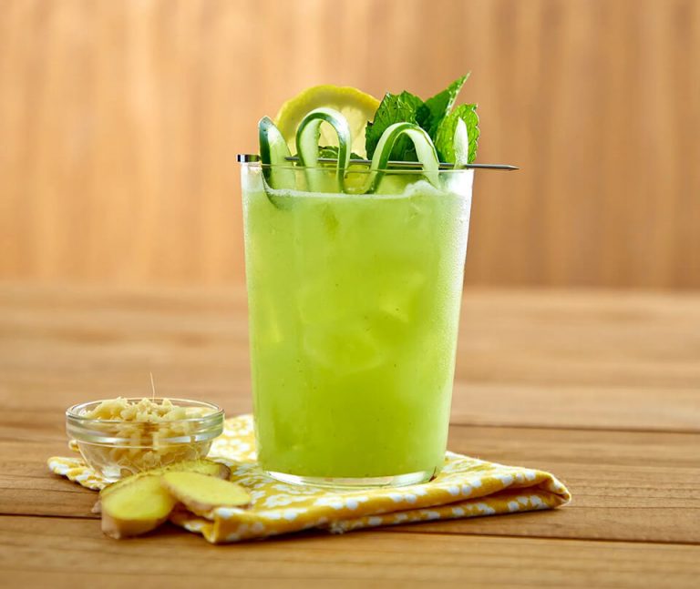ginger cucumber lemonade