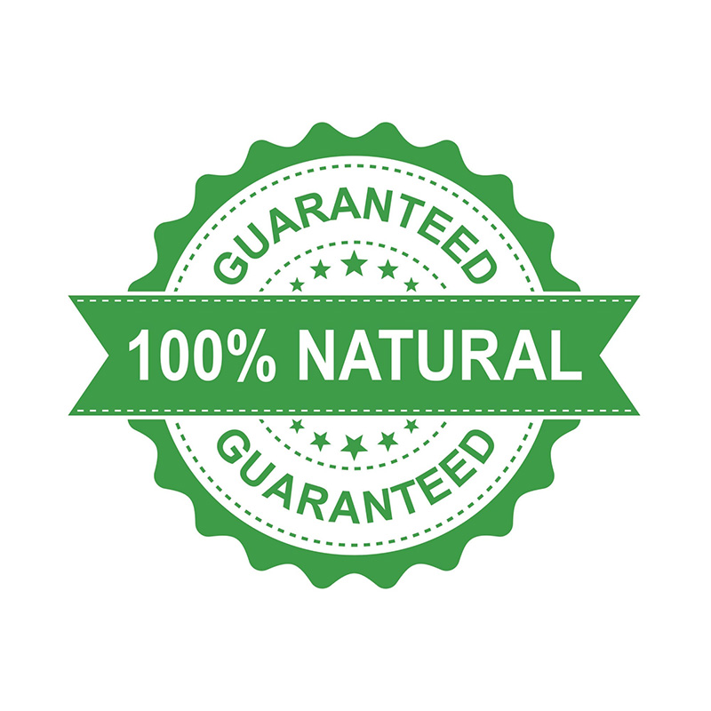 100% natural guaranteed