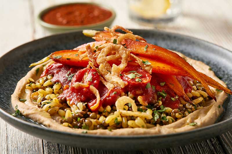 Moroccan Harissa Grain Bowl