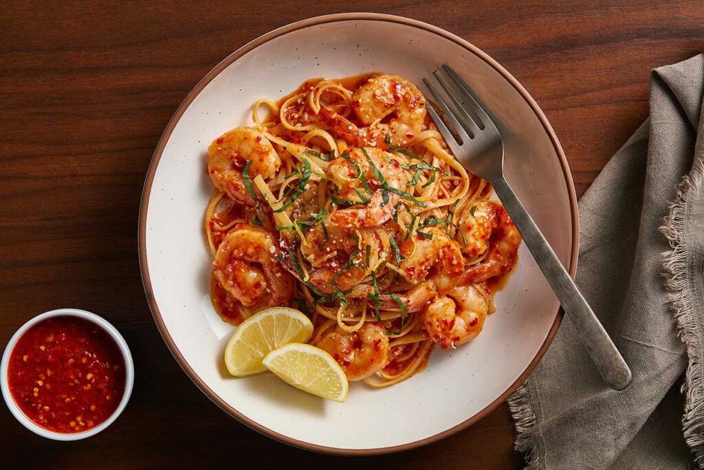 sambal shrimp scampi