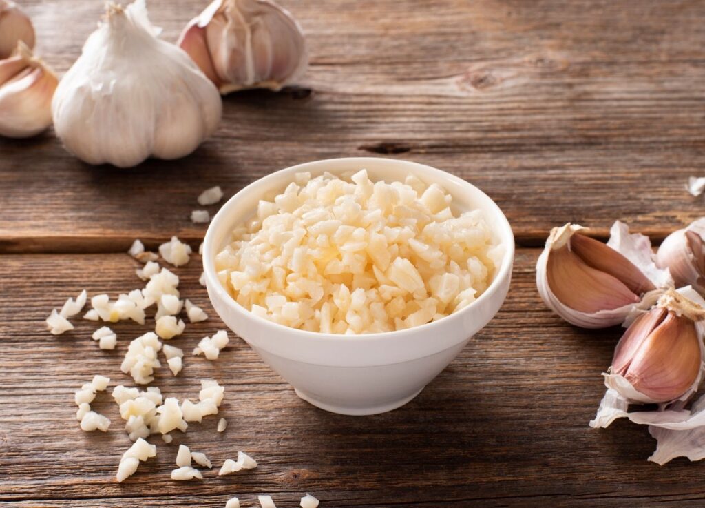 minced garlic