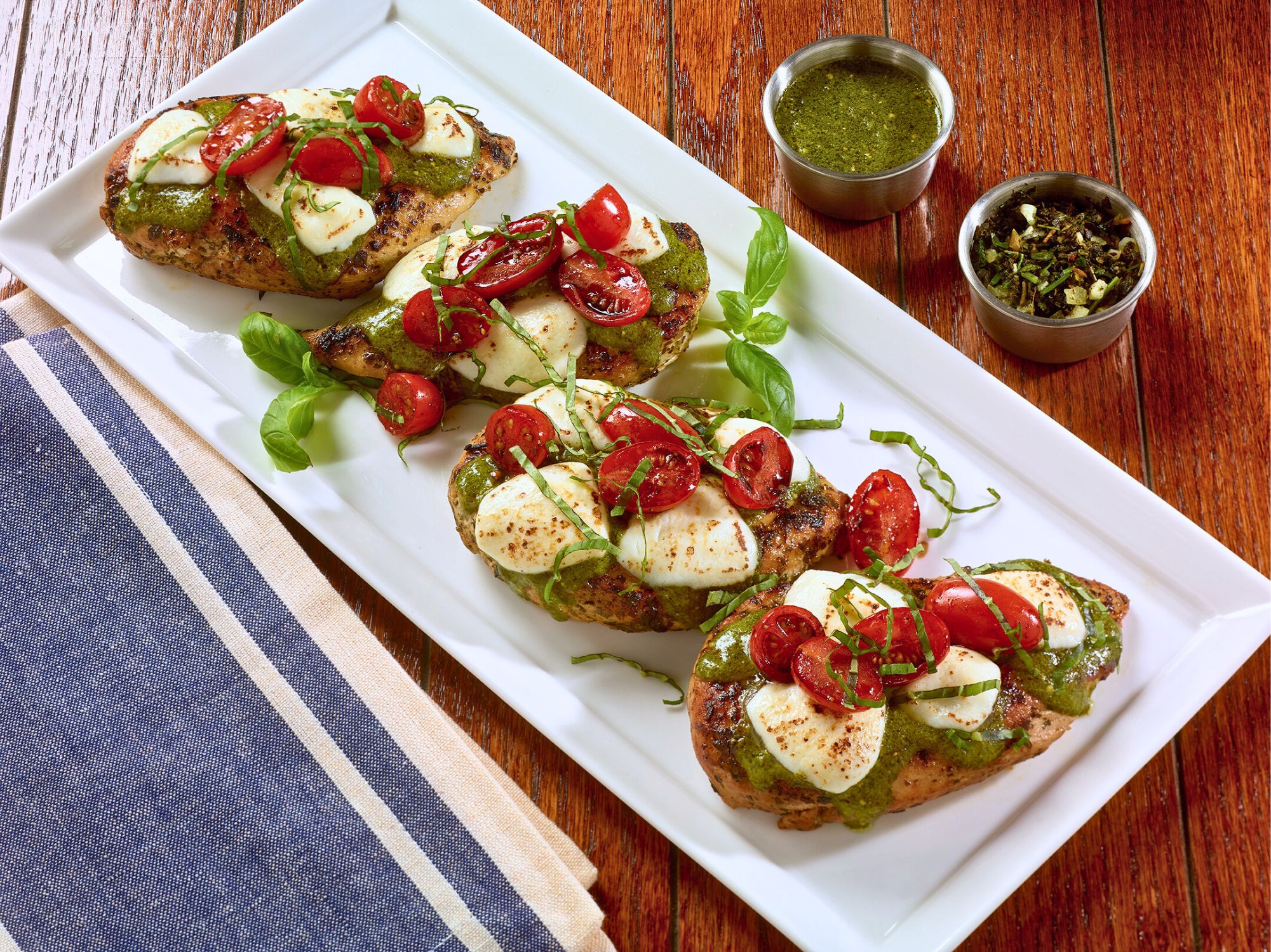 Grilled Caprese Chicken