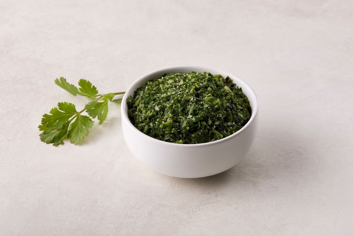 IQF Cilantro Small Cut Size