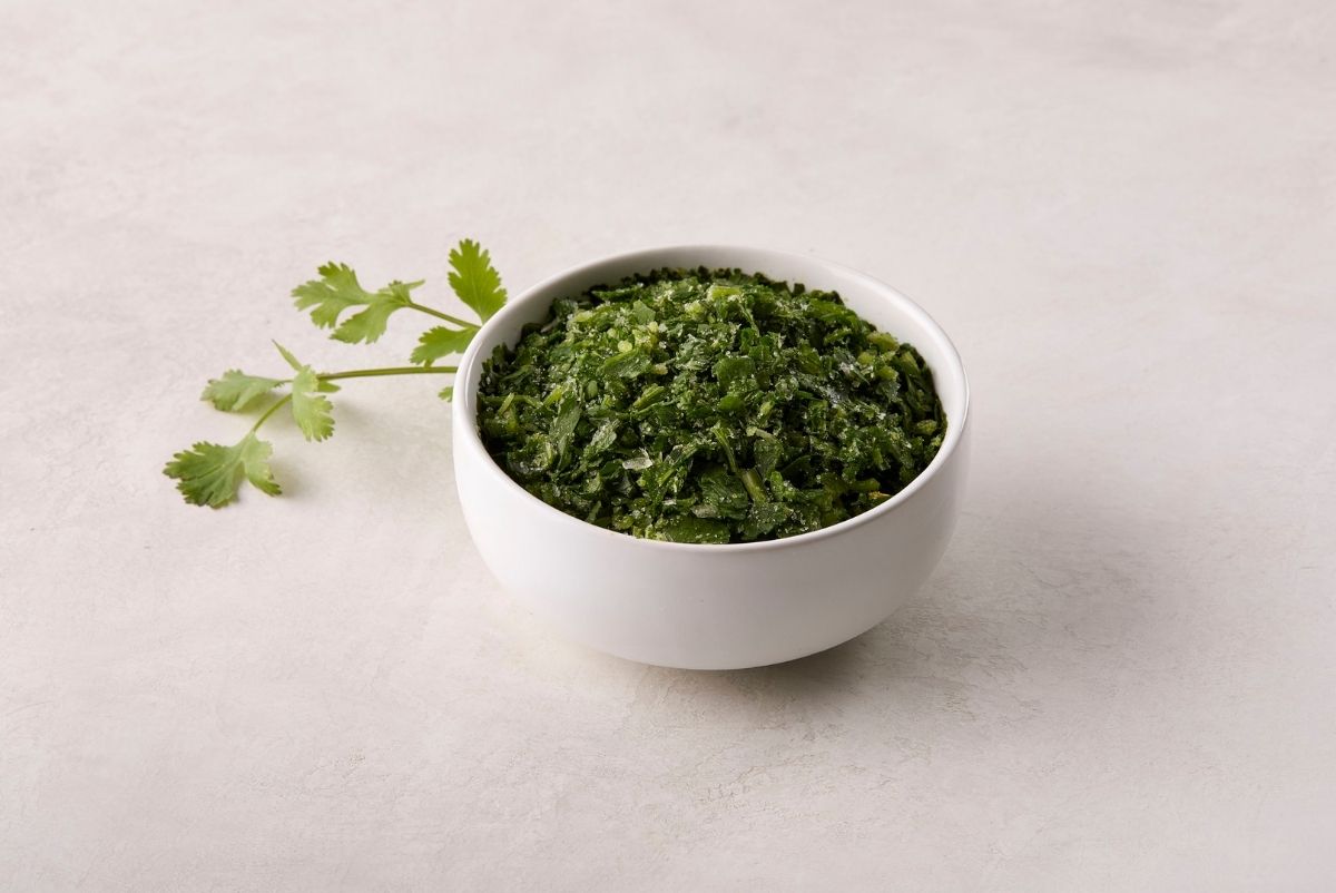 IQF Cilantro Large Cut Size