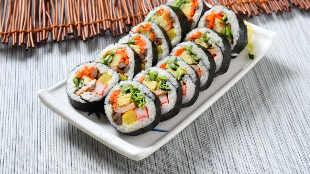 South Korean Mayak Gimbap from Seoul