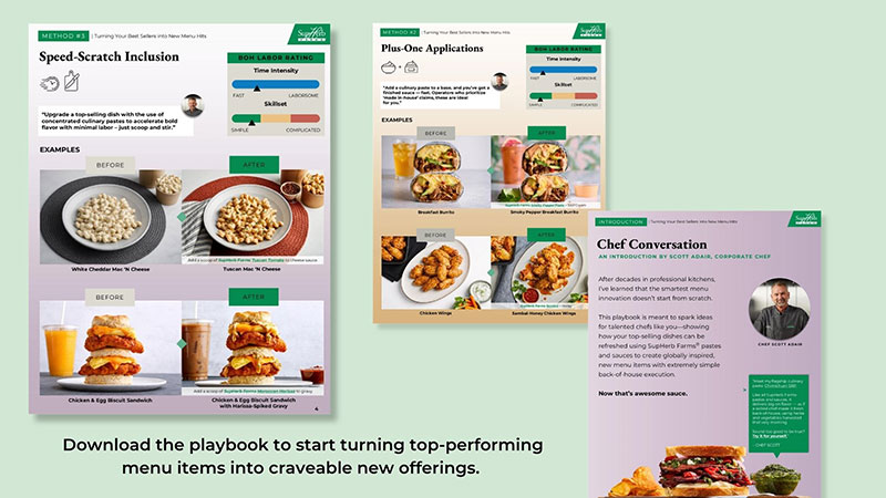Refresh Guest Favorites into New Menu Hits